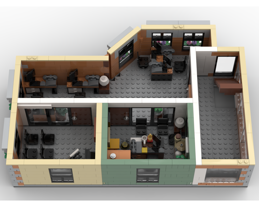 LEGO MOC SitComplex - The Office by Brick Artisan | Rebrickable - Build ...