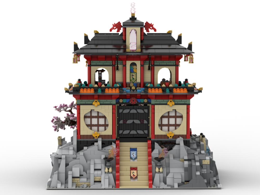 Anholdelse stemme udtale LEGO MOC Dragon Fortress Reborn! by LordAlien | Rebrickable - Build with  LEGO