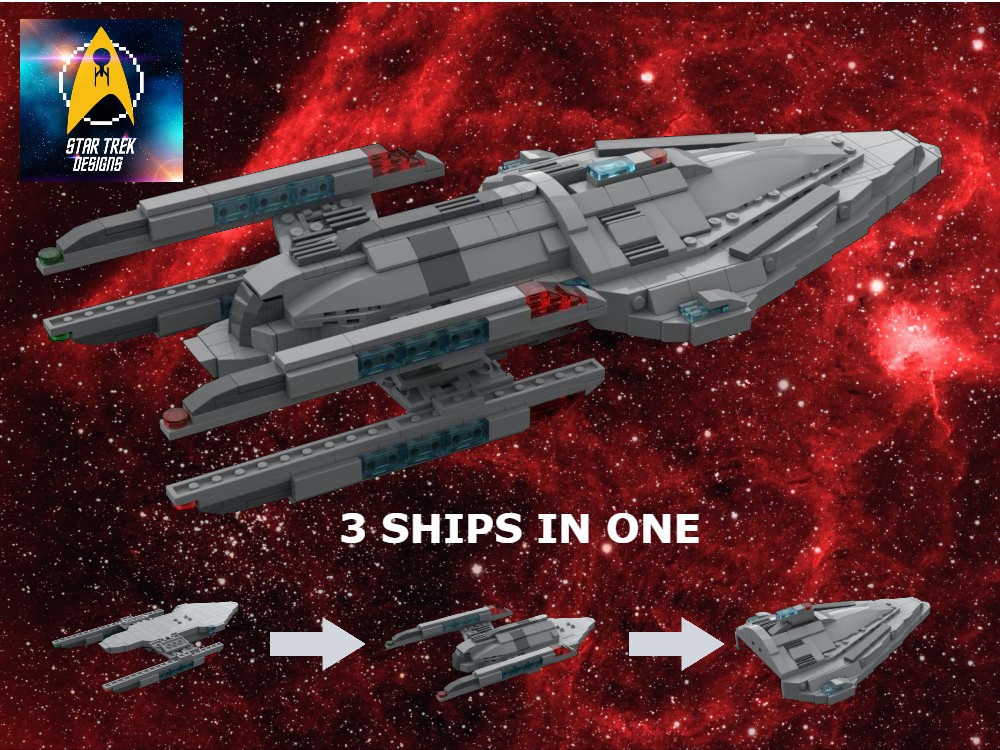 LEGO MOC USS Prometheus NX-59650 by DeansBrickDesigns 