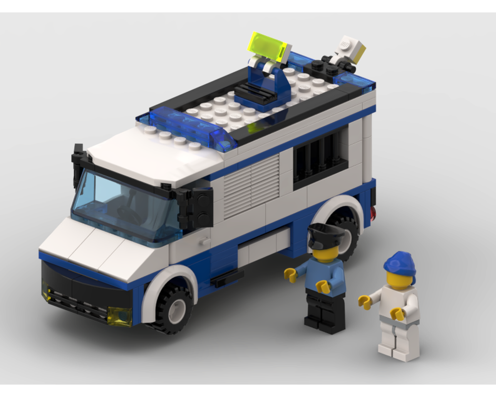 LEGO MOC (x) - TRANSPORT OF PRISONER 