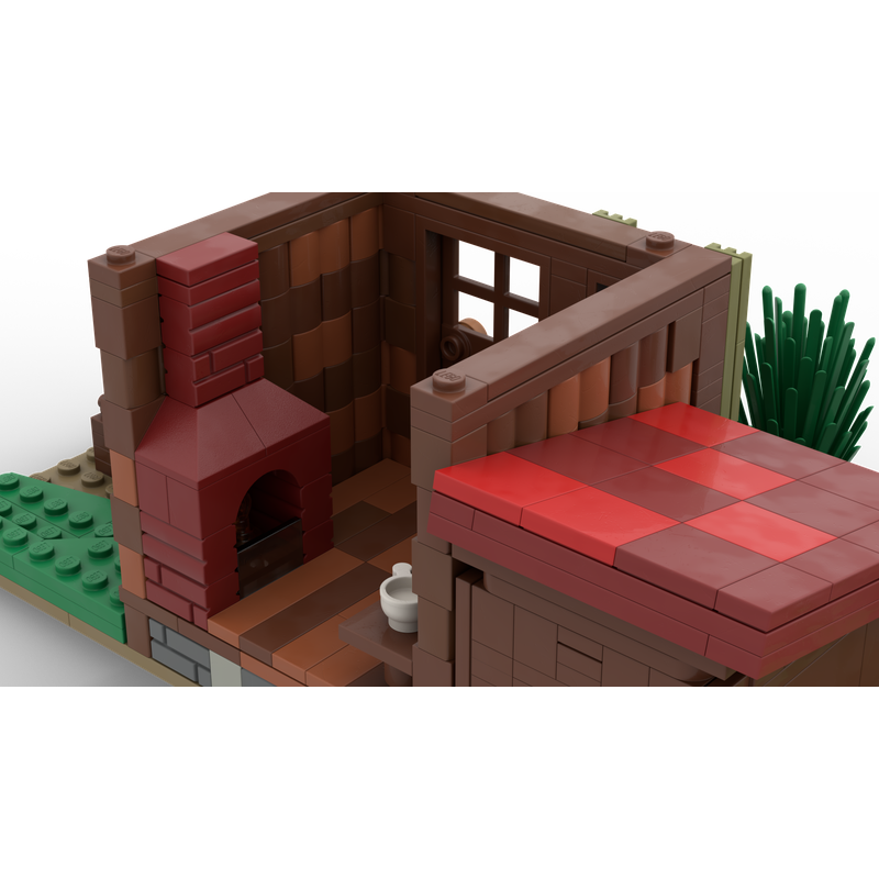 LEGO MOC Stardew Valley Farmhouse by TIny_Hacker | Rebrickable - Build