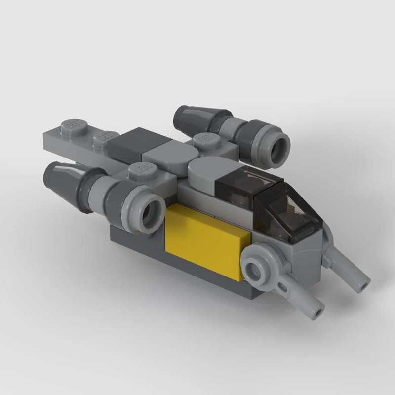 LEGO MOC Micro Razor Crest by Matzimoto | Rebrickable - Build with LEGO