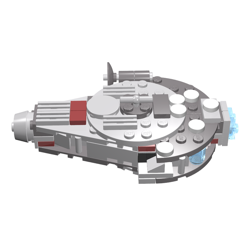 LEGO MOC 75030 C2 Freighter by Berth | Rebrickable - Build with LEGO