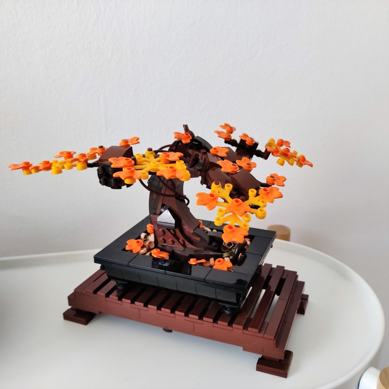 LEGO MOC 10281 Bonsai Tree - Autumn version by nenalmapal