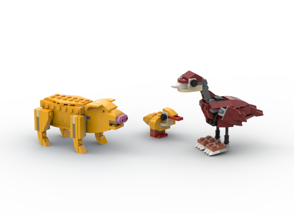 LEGO MOC 31112 farm animals by maratus | Rebrickable - Build with LEGO