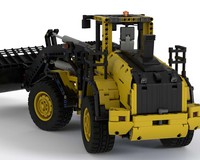 LEGO MOC Lego Technic Volvo L220 42030 mod by Freizeitopfer Rebrickable Build with LEGO