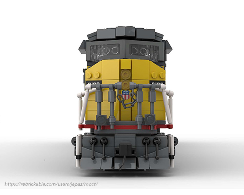 LEGO MOC EMD SD90/43MAC Union Pacific by jepaz | Rebrickable - Build ...