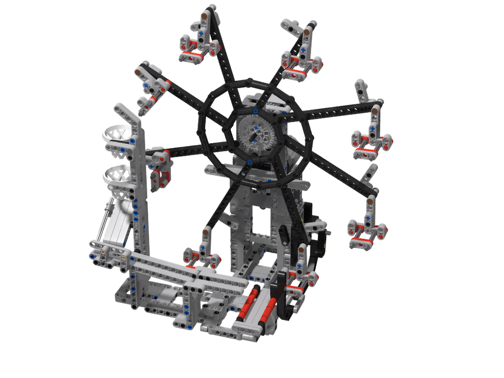 LEGO MOC Lego GBC : 066 MANEGE A 8 BRANCHES VERTICAL EN CONTINU by