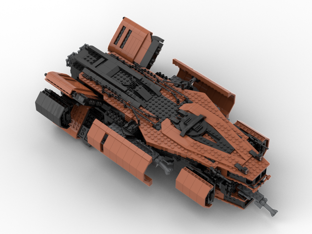 LEGO MOC Starcitizen Argo Mole v2 by Amphiprions Rebrickable Build