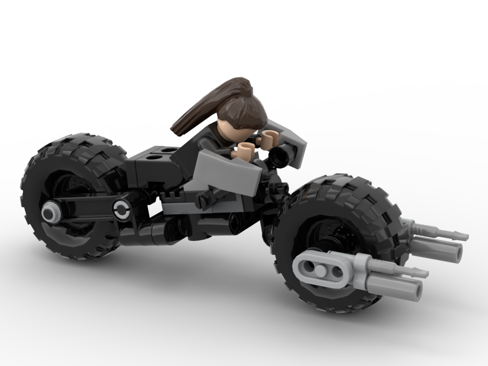 LEGO MOC Batman's and Catwoman's Batpod (Dark Knight trilogy) by   | Rebrickable - Build with LEGO