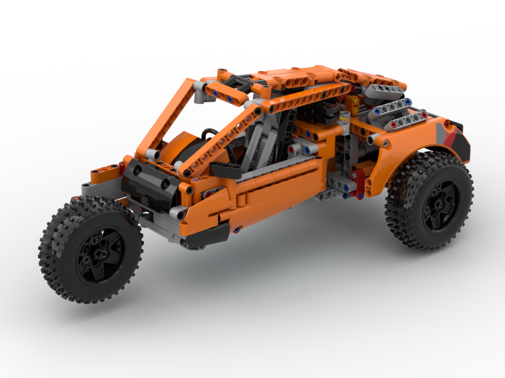 LEGO MOC Orange Carver - Three wheel tilting vehicle by cwbricks ...