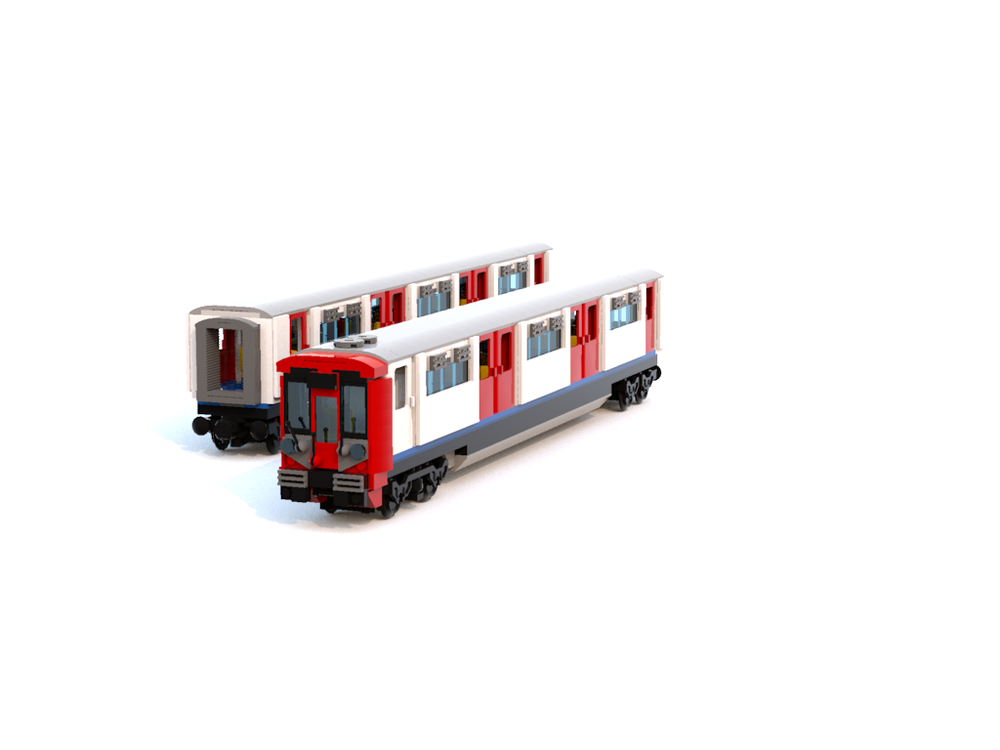 Blacken Prædiken legering LEGO MOC TFL London Underground rolling stock - Tube train by bamsham363 |  Rebrickable - Build with LEGO