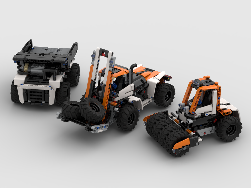 blomst Isolere nogle få LEGO MOC Construction Vehicles (42139) 3in1 by ConstructionsByDonat |  Rebrickable - Build with LEGO