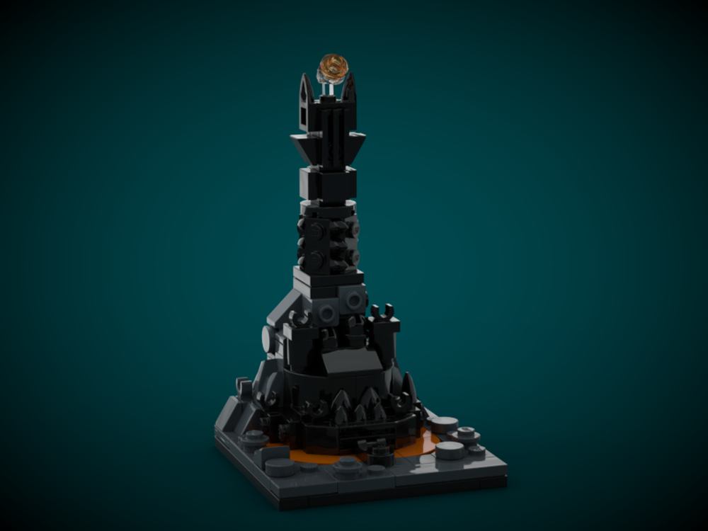 LEGO MOC Khazad-dûm Gate by LordBricker