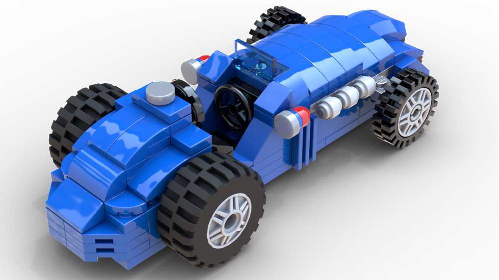LEGO MOC Talbot-Lago T26C by Coland | Rebrickable - Build with LEGO