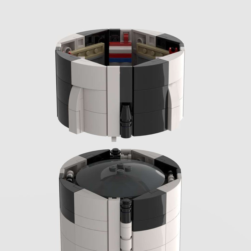 Høne ekspertise Drivkraft LEGO MOC Saturn V S-1C Interstage by JAW0323 | Rebrickable - Build with LEGO