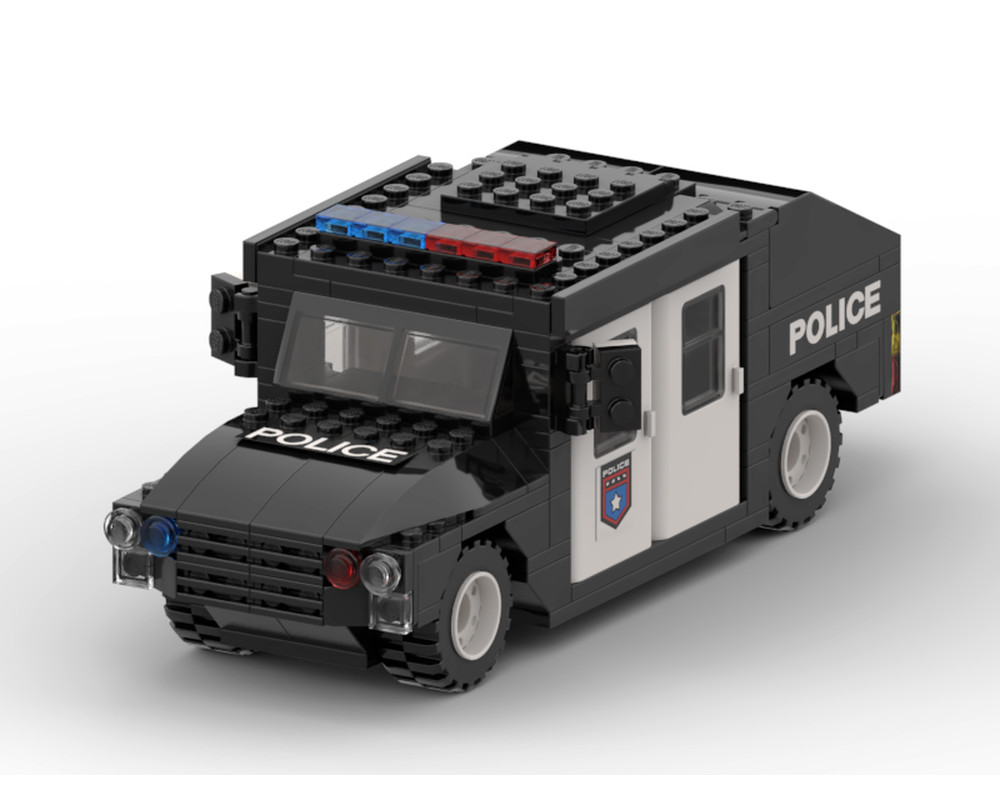lego police hummer