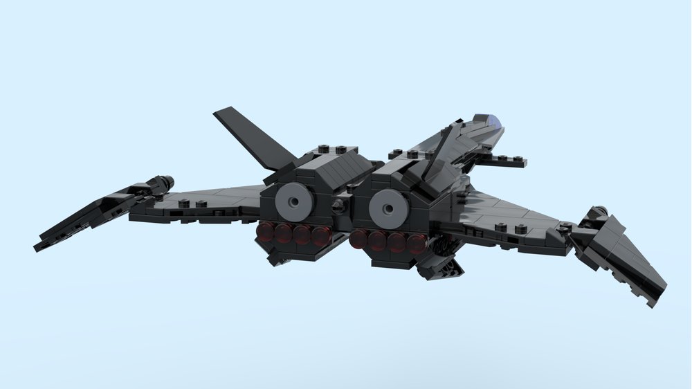 Lego Moc Mig-31 Firefox By Ajjordan1138 