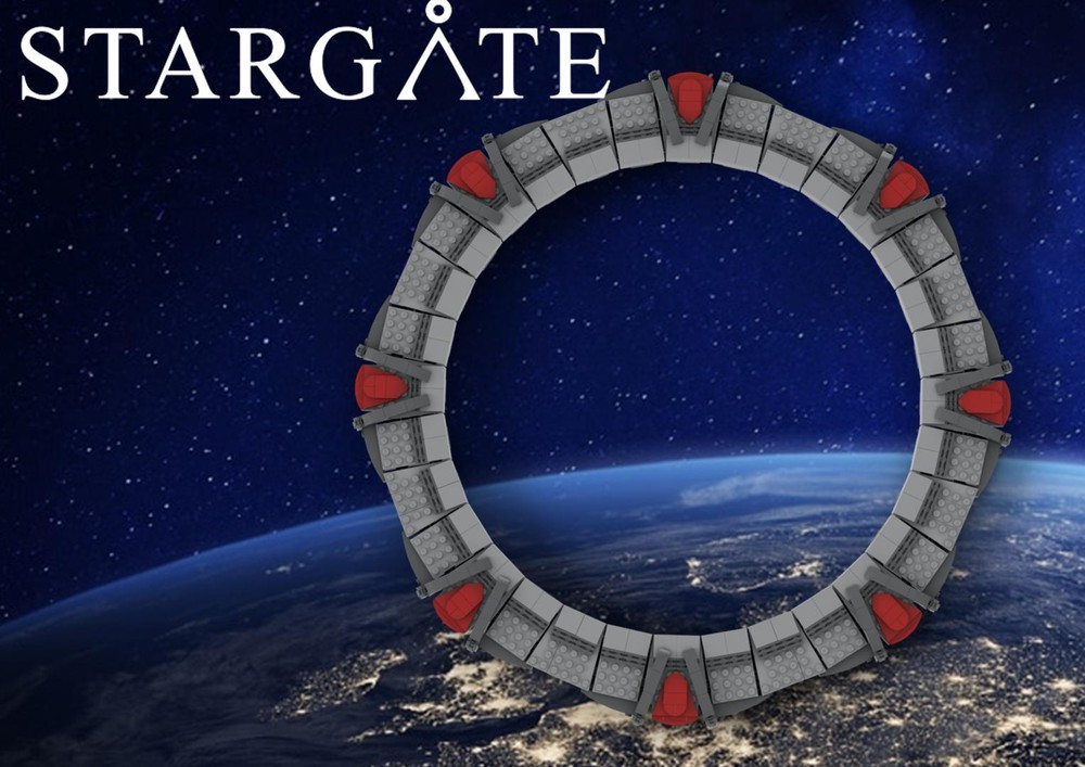 LEGO MOC Stargate - Large Scale (For Wall Display) by Dieunis ...