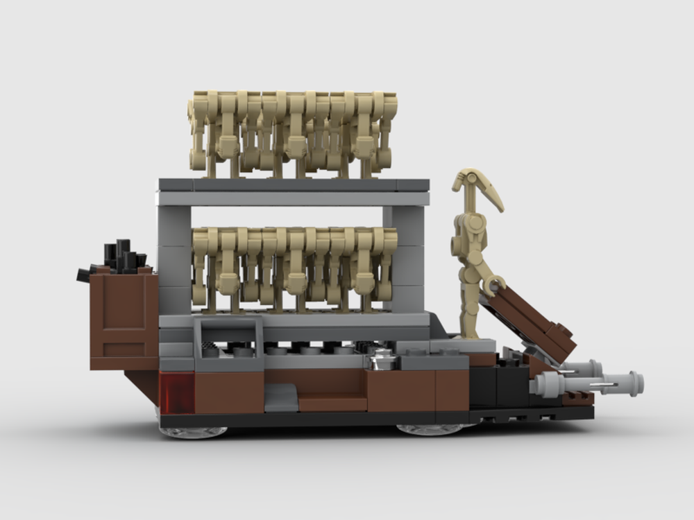 LEGO MOC Battle droid troop transport by Captian00f | Rebrickable ...