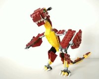 Dragon-form Shyvana Lego: 31073 Alternate With Build Video!