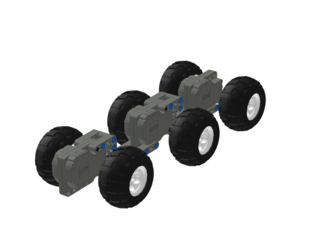 LEGO MOC 6x6 Turbo PullbackCar (AndrinAuto) by SiKi22 Rebrickable