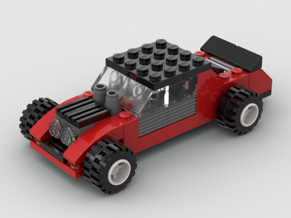 LEGO MOC Red racer by l_hendriksen | Rebrickable - Build with LEGO