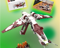 LEGO MOC 75333 + 75342 Dropship - 187th Legion Edition by