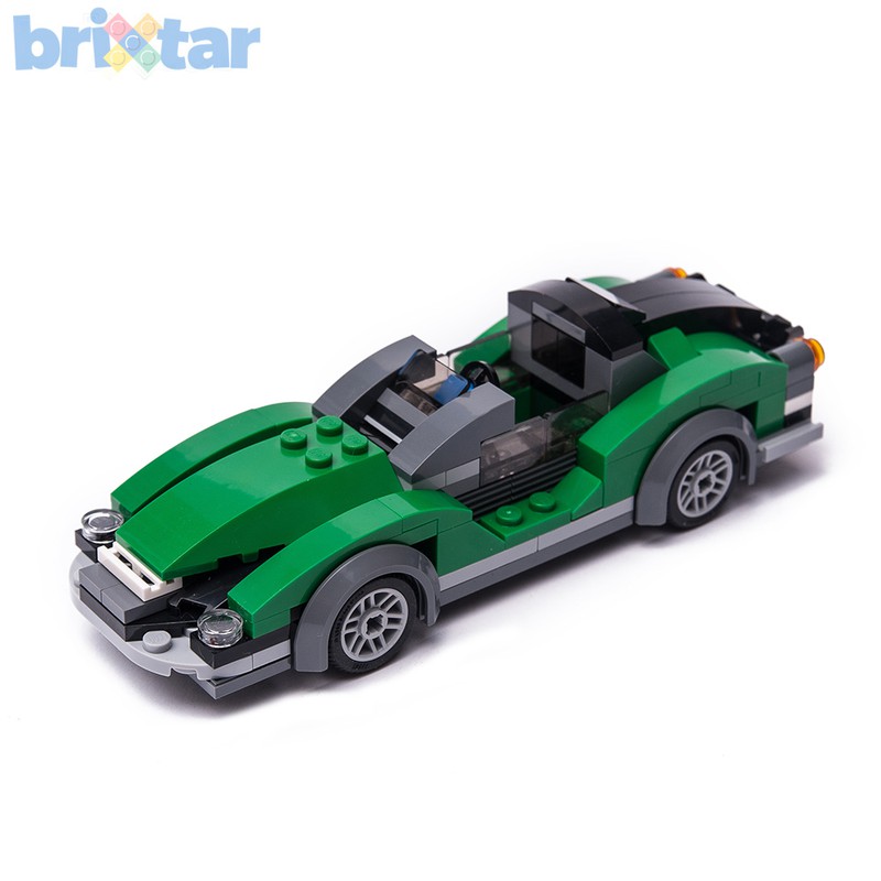 lego green car