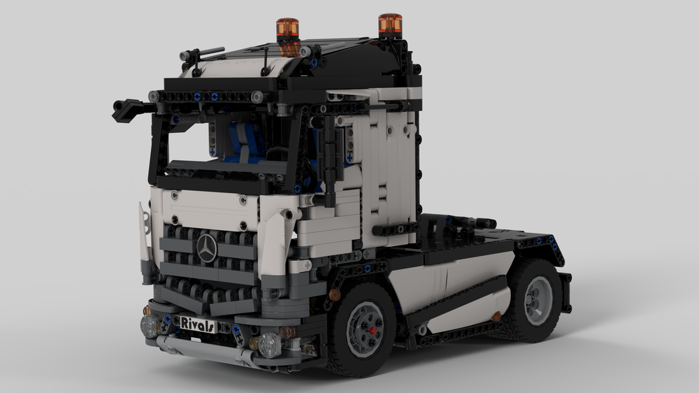 LEGO MOC Mercedes Benz Arocs 42043 B-Model Advanced & RC by Rivals | Rebrickable - Build with LEGO