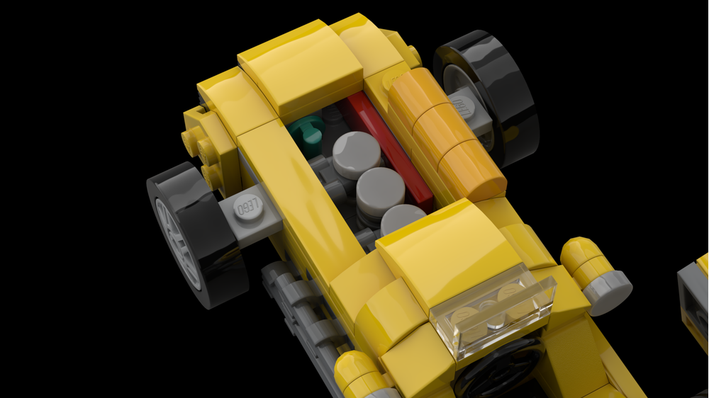 LEGO MOC-126374 Talbot-Lago T26C Monaco 1950 by Coland | Rebrickable ...