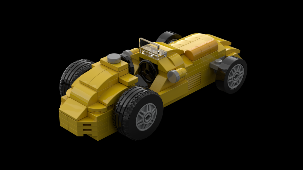 LEGO MOC-126374 Talbot-Lago T26C Monaco 1950 by Coland | Rebrickable ...