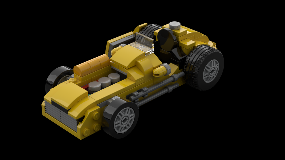 LEGO MOC-126374 Talbot-Lago T26C Monaco 1950 by Coland | Rebrickable ...