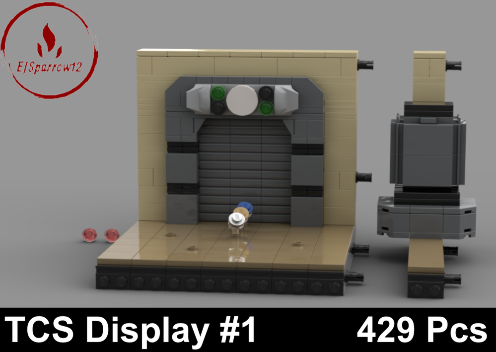 LEGO MOC TCS Display 1 by EJSparrow12 Rebrickable Build with LEGO