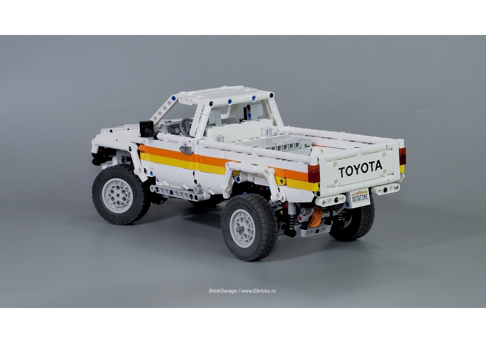 LEGO MOC TOYOTA Hilux 4WD Single Cab | Power Functions (Black) by RM8 ...