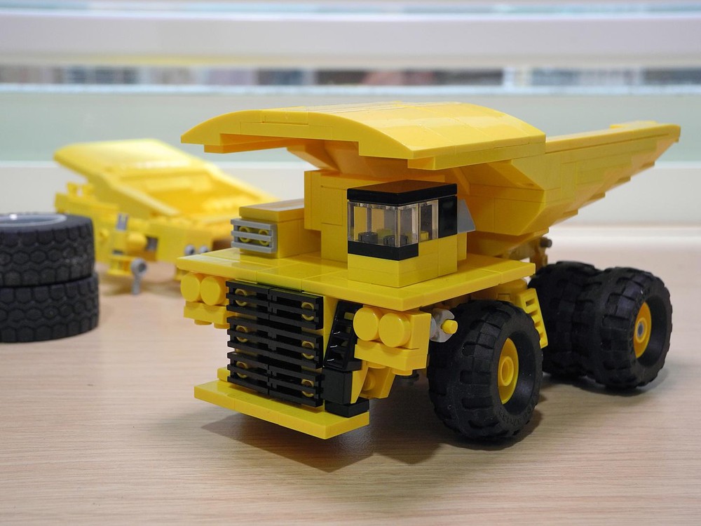 Lego mining dump discount truck