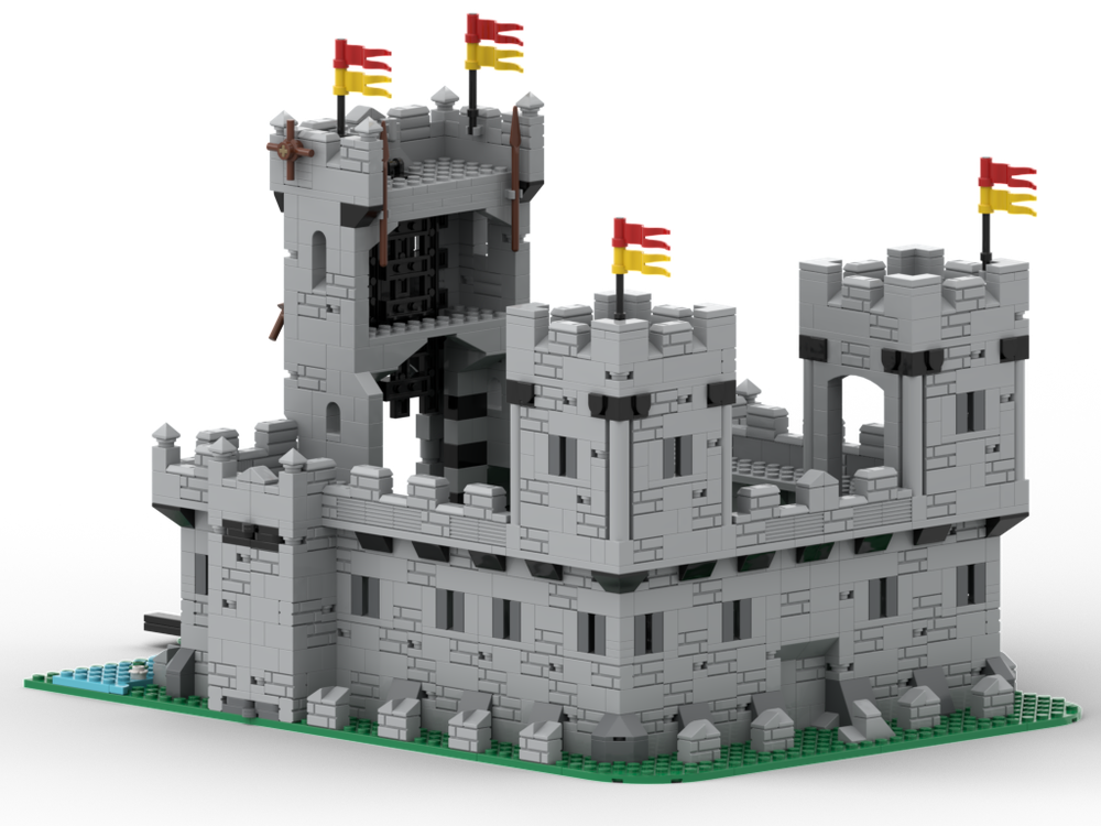 LEGO MOC King's Castle by Huebre | Rebrickable - Build with LEGO