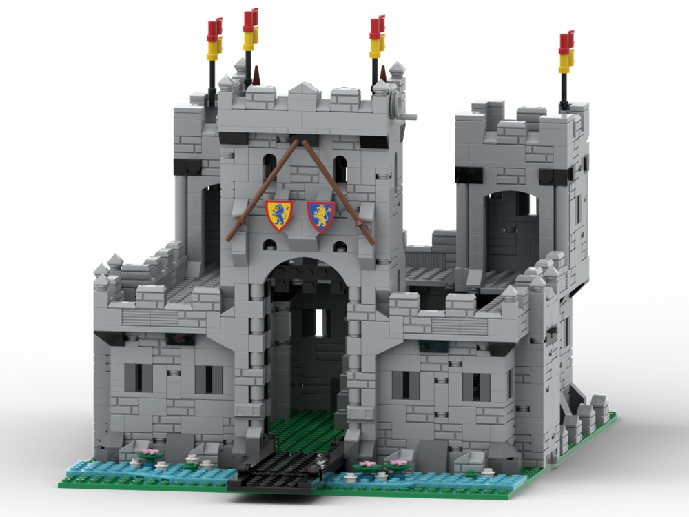 LEGO MOC King's Castle by Huebre | Rebrickable - Build with LEGO