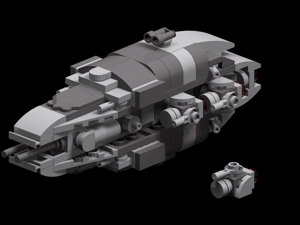 Lego Moc Small Escort Carrier By Mahrder 