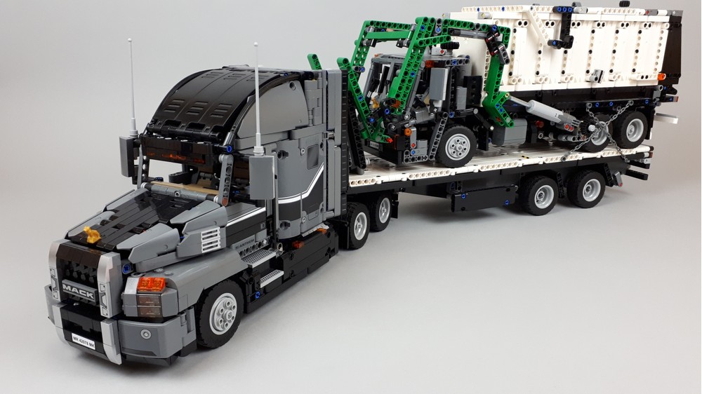 LEGO MOC 42078 Flatbed Trailer by M_longer | Rebrickable - Build with LEGO