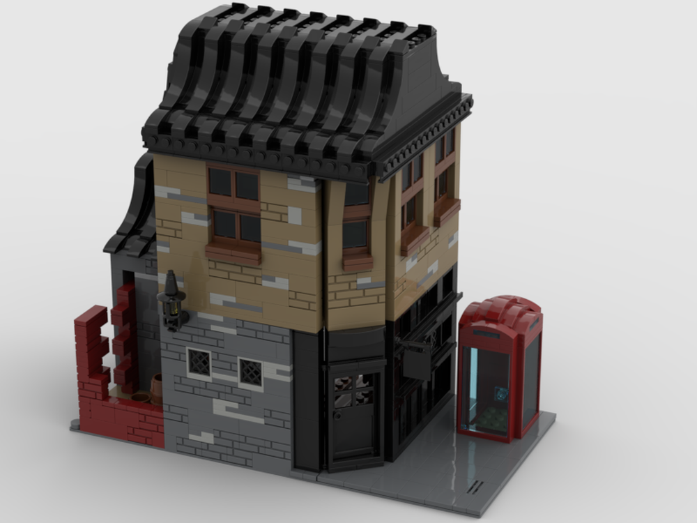 LEGO MOC The Leaky Cauldron by moustik8308 | Rebrickable - Build with LEGO