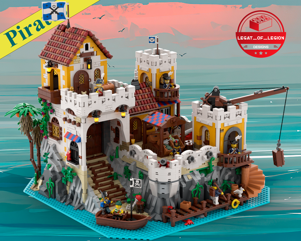 LEGO 6276 Eldorado Fortress Remake by Legat_Of_Legion | Rebrickable - Build with LEGO