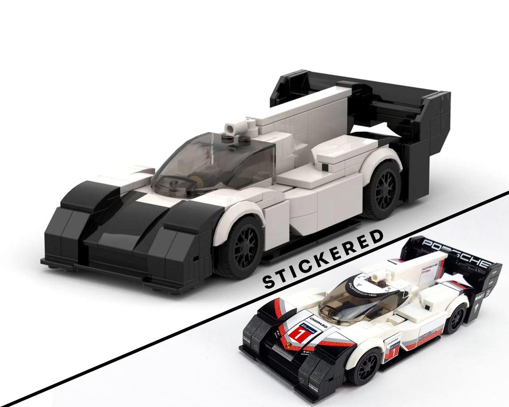 LEGO MOC Porsche 919 Hybrid EVO & 919 Tribute V3 by LEGO MOC Porsche 919 Hybrid EVO & 919 Tribute V3 by
