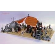 LEGO MOC Piggy Pirate Ship 2.0 by timeremembered