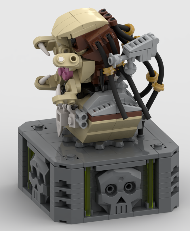 LEGO MOC-127201 Minibust - Predator by Thierry | Rebrickable - Build ...