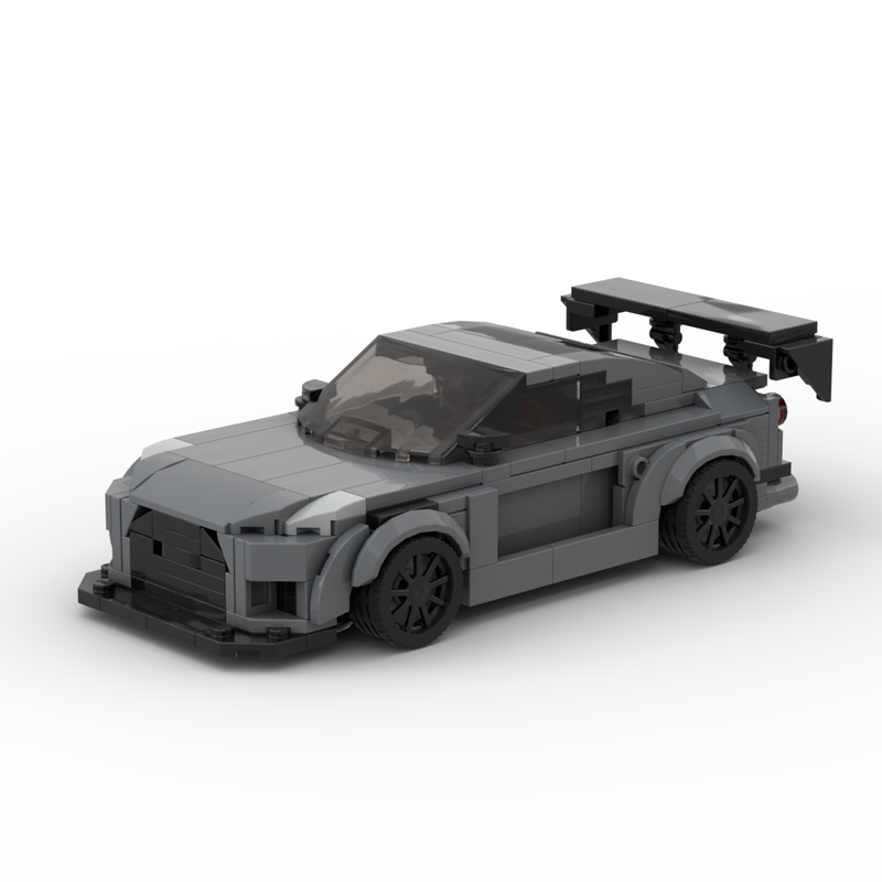 Lego Moc Liberty Walk Nissan R35 Gtr (with Stock Engine) By Kazebricks 