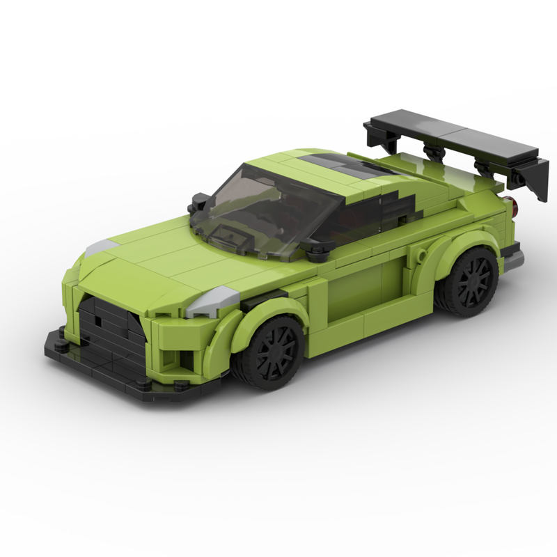 LEGO MOC Liberty Walk Nissan R35 GTR (With Custom Engine) by KazeBricks ...