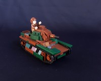D-Day WWII Landing Craft "Higgins Boat" 590 pièces pour les 7 ans et