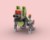 Green Motorcycle Pig