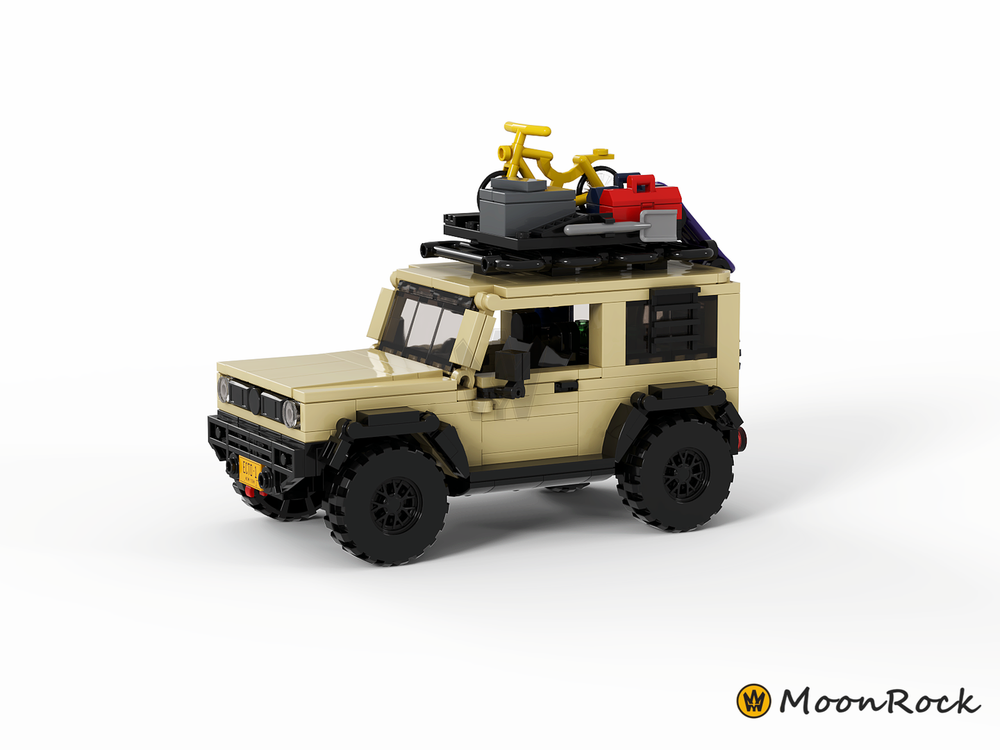 LEGO MOC SUZUKI Jimny_Tan by moonrockmoc | Rebrickable - Build with LEGO